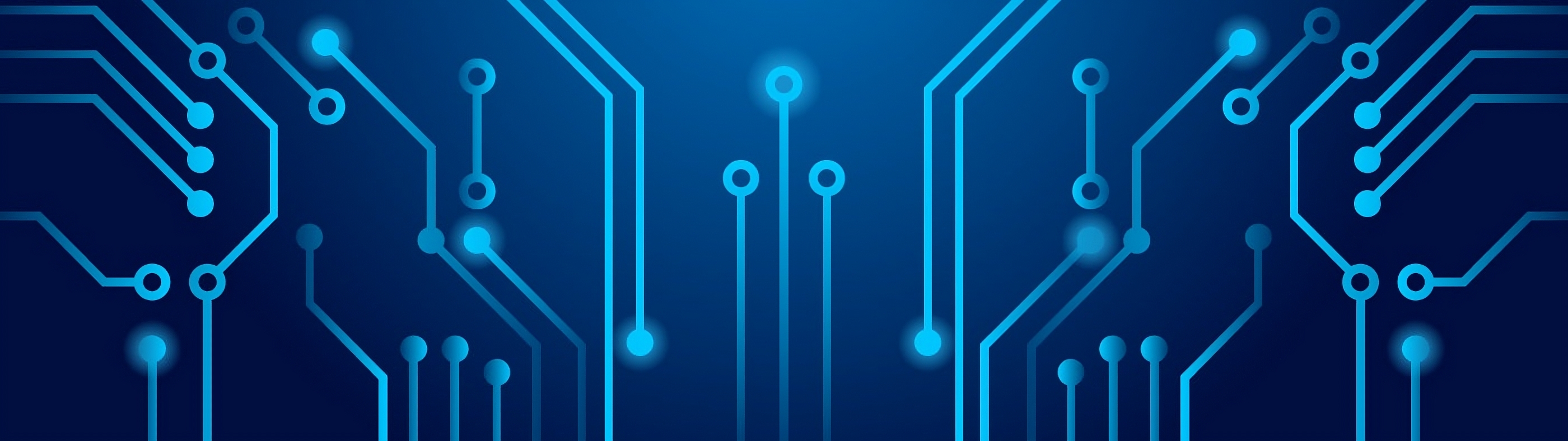 blue circuit board background image